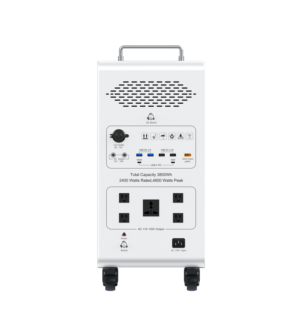 Sentry Plus | 3800Wh Industrial Portable Power System (2400W)