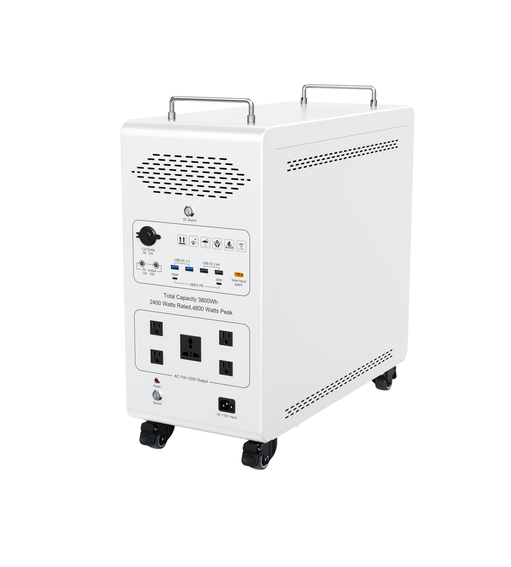 Sentry Plus | 3800Wh Industrial Portable Power System (2400W)