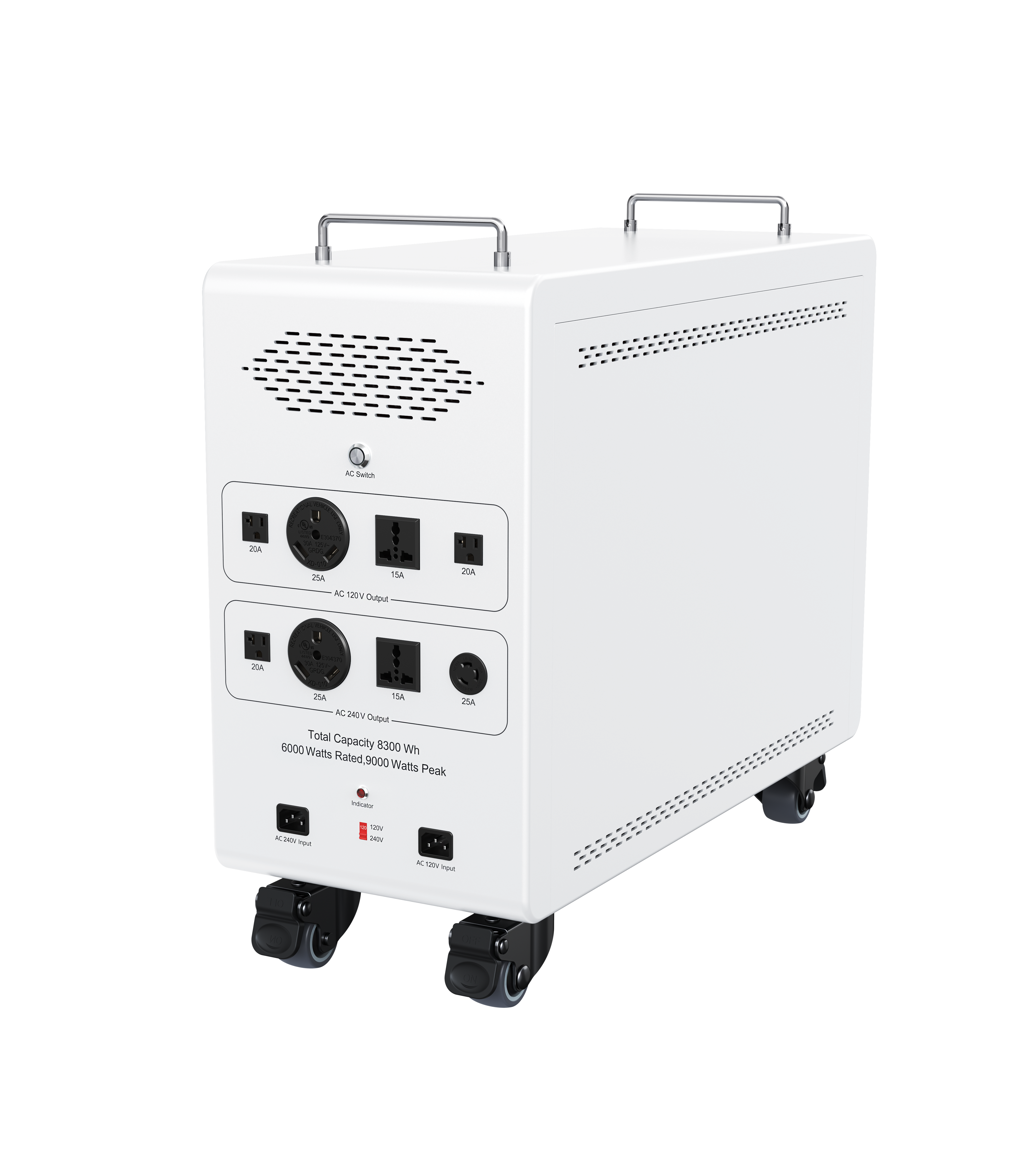 Sentry Pro Max | 8300Wh Heavy-Duty Power Station (6000W)